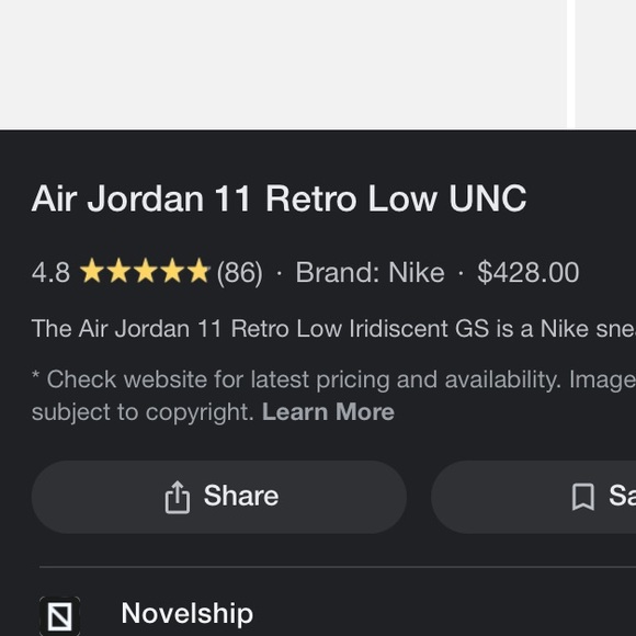 Jordan 11s Size 4.5y - Picture 5 of 5